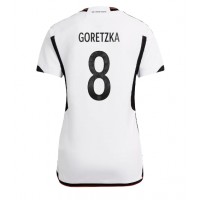 Ženski Nogometni dresi Nemčija Leon Goretzka #8 Domači SP 2022 Kratek Rokav